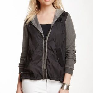 🔴SALE! Free People Mixed Media Hoodie Jacket